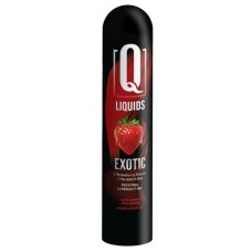 Q Liquids Exotic Çilek Aromalı Kayganlaştırıcı Jel 125 ML (Yeni Ambalaj)